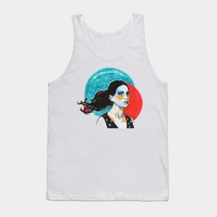 Red Moon Tank Top